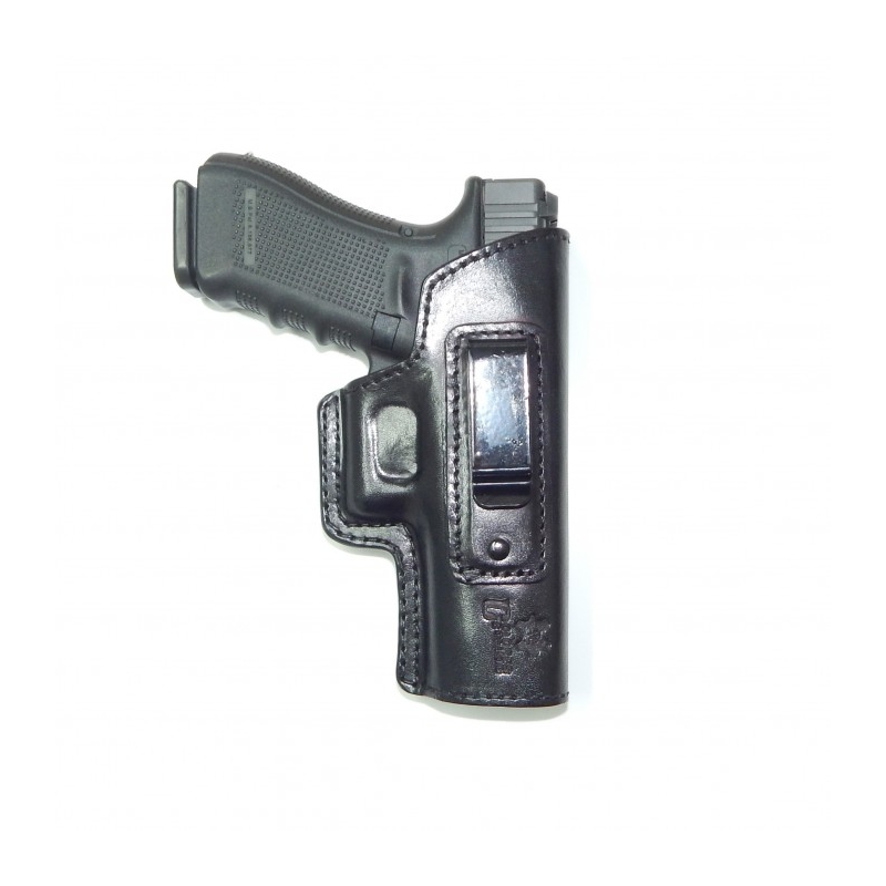 Coldre de Couro Velado Pistola Glock G17