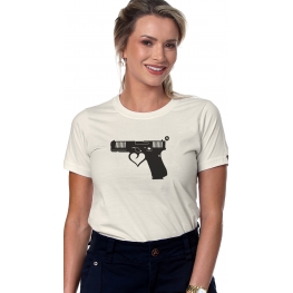 T-Shirt Armífera Glock - Off White