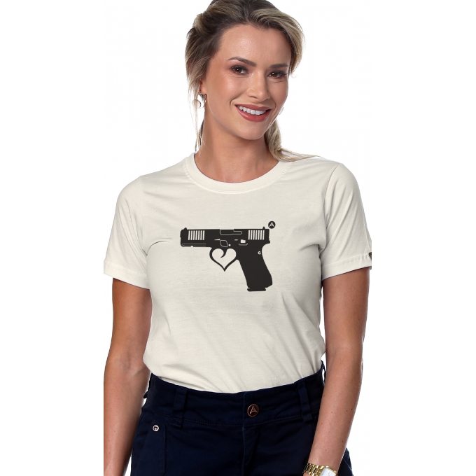 T-Shirt Armífera Glock - Off White